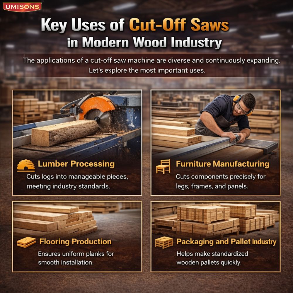 Key Uses of Cut-Off Saws in the Modern Wood Industry Key Uses of Cut-Off Saws in the Modern Wood Industry