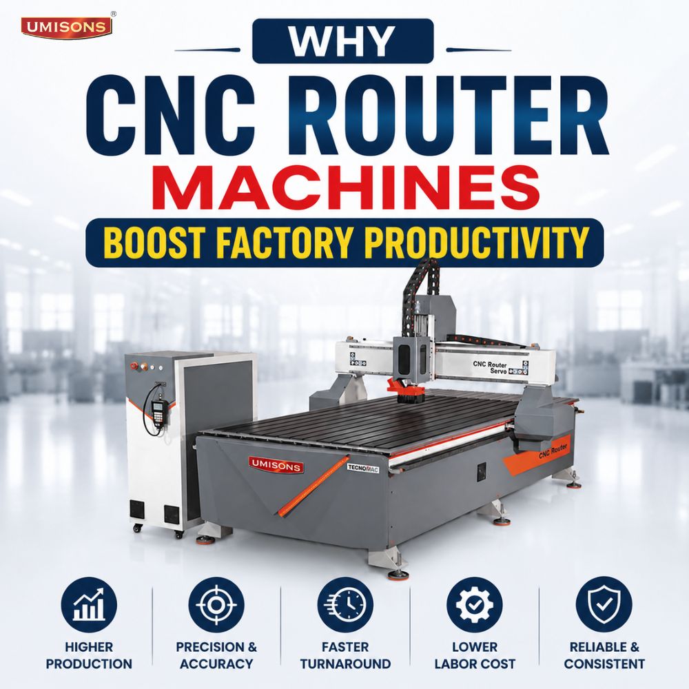 Why CNC Router Machines Boost Factory Productivity