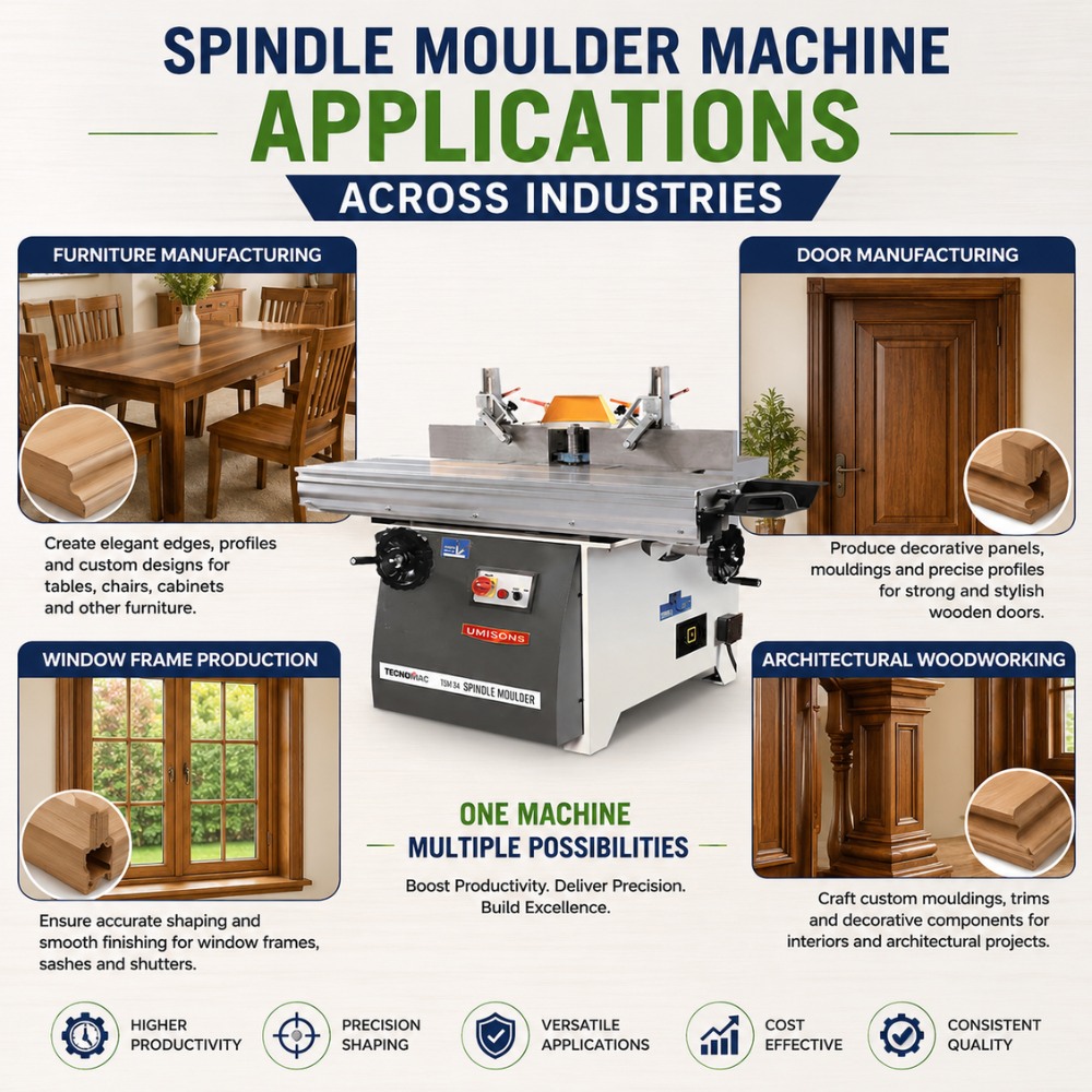 Spindle Moulder Machine Applications Across Industries Spindle Moulder Machine Applications Across Industries