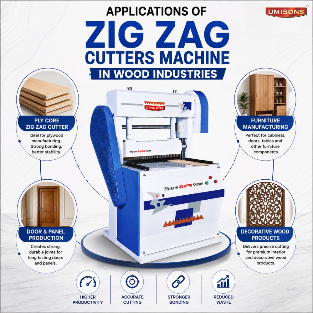 Applications of Zig Zag Cutters Machine in Wood Industries Applications of Zig Zag Cutters Machine in Wood Industries